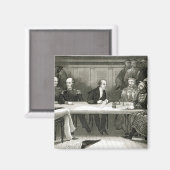 Een conferentie in Chusan Magneet (Voorkant / Achterkant)