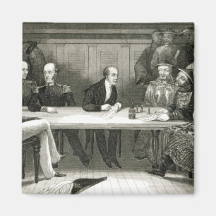 Een conferentie in Chusan Magneet