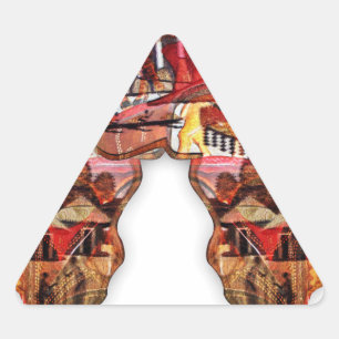 Een continent verbonden: de dualiteit van Afrika Sticker