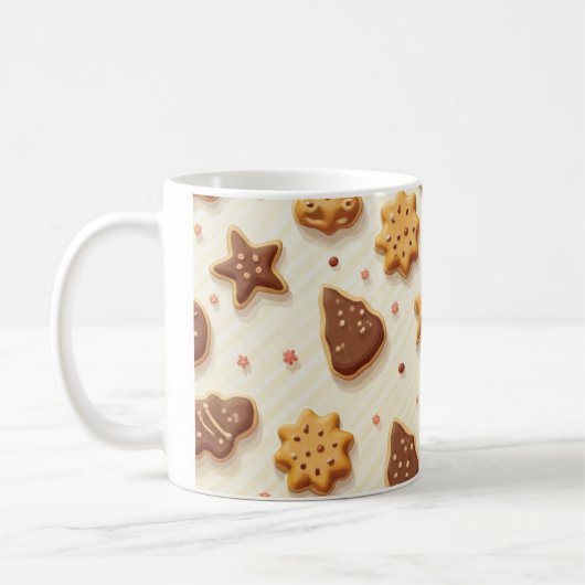 Een cookie-print mok (Links)