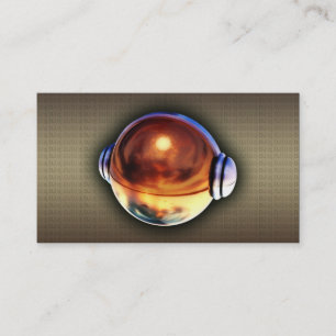 Een cool 3D DJ logo visitekaartje