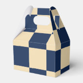 Een Cool Dude Blue 1e Verjaardagsfeestje Favor Box Bedankdoosjes (Achterkant)