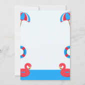 Een Cool Dude Tropische Zomer 1e Verjaardag Kaart (Achterkant)