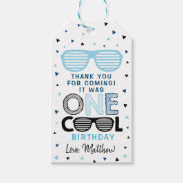 Een Cool Kerel Zonnebrillen Birthday Bedankt Cadeaulabel