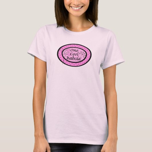 Eén Coole Babcia T-shirt (Voorkant)