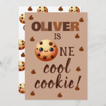 Een coole cookie 1e verjaardag