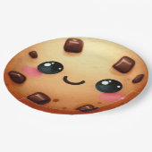 Een coole cookie 1e verjaardag papieren bordje (Gekanteld)
