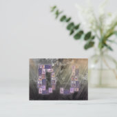 Een coole DJ-stapel voor luidsprekers Visitekaartje (Staand voorkant)