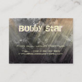 Een coole DJ-stapel voor luidsprekers Visitekaartje (Achterkant)