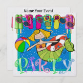 EEN COOLE INVITE - SRF KAART (Voorkant / Achterkant)