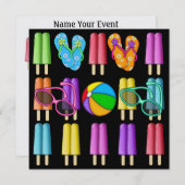 EEN COOLE INVITE - SRF KAART (Voorkant / Achterkant)