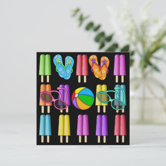 EEN COOLE INVITE - SRF KAART (Staand voorkant)