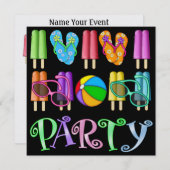 EEN COOLE INVITE - SRF KAART (Voorkant / Achterkant)