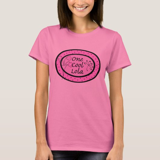 Eén Coole Lola T-shirt (Voorkant)