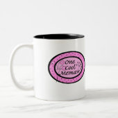 Eén Coole Memaw Tweekleurige Koffiemok (Links)