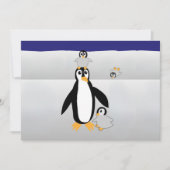 Een Coole Pinguïn Papa Kaart (Voorkant)