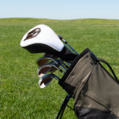 Een coole tanuki met zonnebril golfheadcover (Insitu)