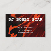 Een coole visitekaartje van verfsplaatstes DJ 3d-p (Achterkant)