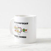 Een copycat zijn is in mijn genen (DNA-replicatie) Koffiemok (Voorkant links)