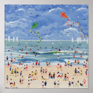 Een Cornish Beach Poster
