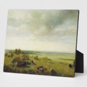 Een cornveld fotoplaat (Zijkant)