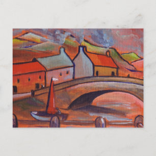 EEN CORNWALL VILLAGE BRIEFKAART