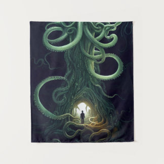 Een Cosmic Horror Portal Cthulhu Wandkleed
