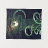 Een Cosmic Horror Portal Cthulhu Wandkleed (Voorkant (horizontaal))