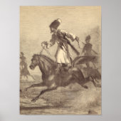Een Cossack Horseman Poster (Voorkant)