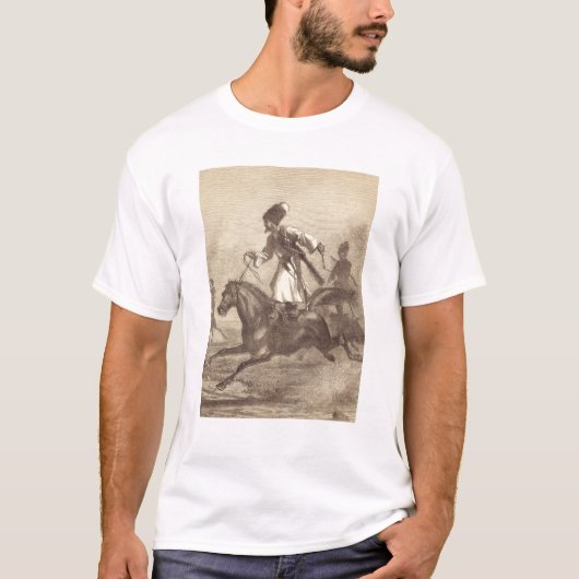 Een Cossack Horseman T-shirt (Voorkant)
