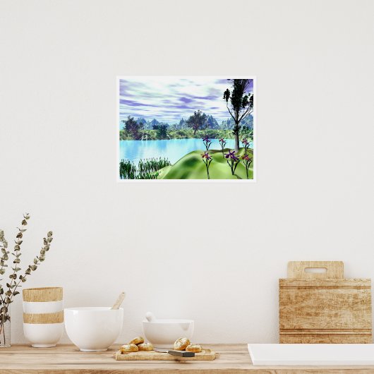 Een cove poster (Keuken)