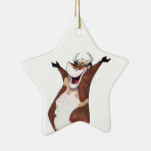 Een Cow-versiering hebben Keramisch Ornament (Rechts)