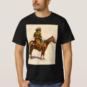 Een cowboy uit Arizona van Remington, Vintage West T-shirt