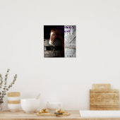 Een cowboygebed poster (Keuken)