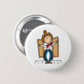 Een Cowboy's Intrance Button (Voorkant /achterkant)