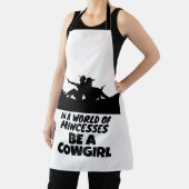 EEN COWGIRL IN EEN WERELD VAN BEGINSELEN SCHORT (Insitu)