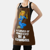 EEN COWGIRL IN EEN WERELD VAN BEGINSELEN SCHORT (Insitu)