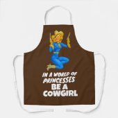 EEN COWGIRL IN EEN WERELD VAN BEGINSELEN SCHORT (Voorkant)
