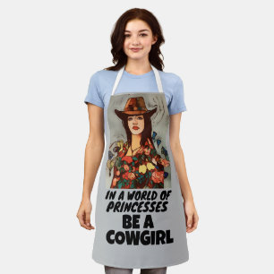 EEN COWGIRL LADIES KITCHEN SCHORT