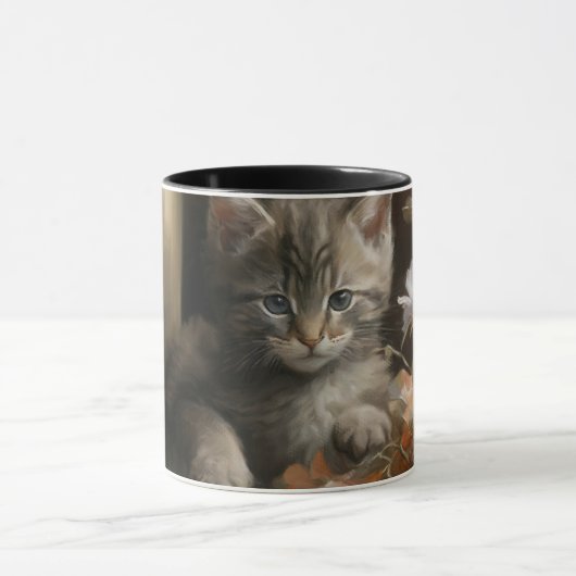 Een Cozy Corner Tabby Kitten Mok (Midden)