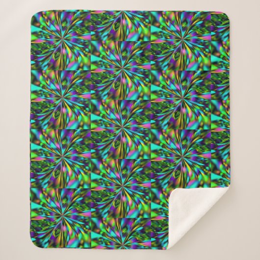 Een Cozy Fleece Sherpa Blanket Deken (Voorkant)