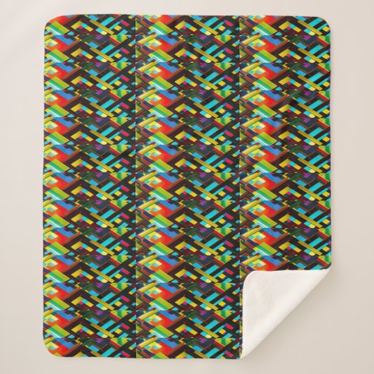 Een Cozy Fleece Sherpa Blanket Deken (Voorkant)