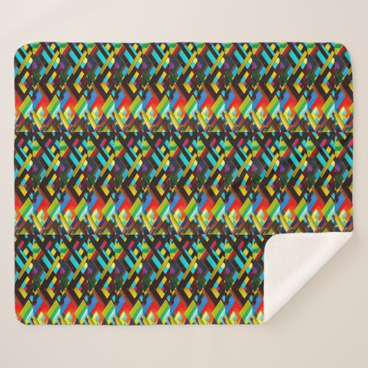 Een Cozy Fleece Sherpa Blanket Sherpa Deken (Voorkant (horizontaal))