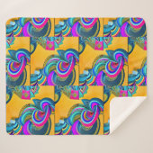 Een Cozy Fleece Sherpa Blanket Sherpa Deken (Voorkant (horizontaal))