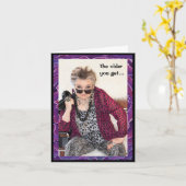 Een Cozy Home, Goed Boek en Koffie Kaart (Gele Bloem)