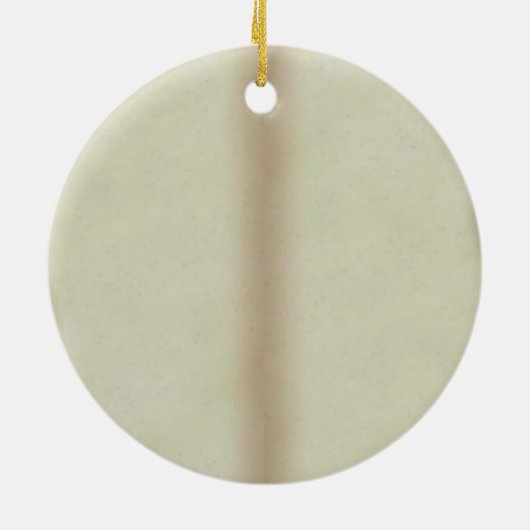 Een Cozy kerstthee Keramisch Ornament (Achterkant)