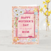 Een Craft Moederdag kaart voor mama (Gele Bloem)