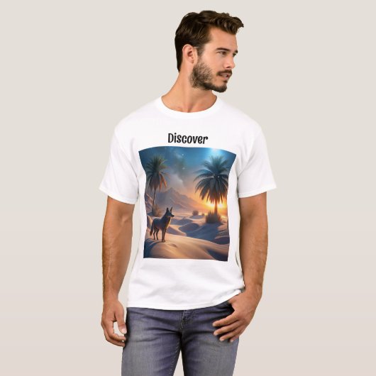 Een creatief t'shirt voor wilde ontdekkingen t-shirt (Voorkant volledig)