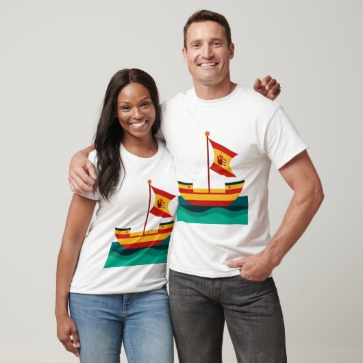 Een Creative T'shirt voor Spanje bootverkoop T-shirt (Unisex)