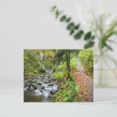 Een crèche briefkaart (Staand voorkant)